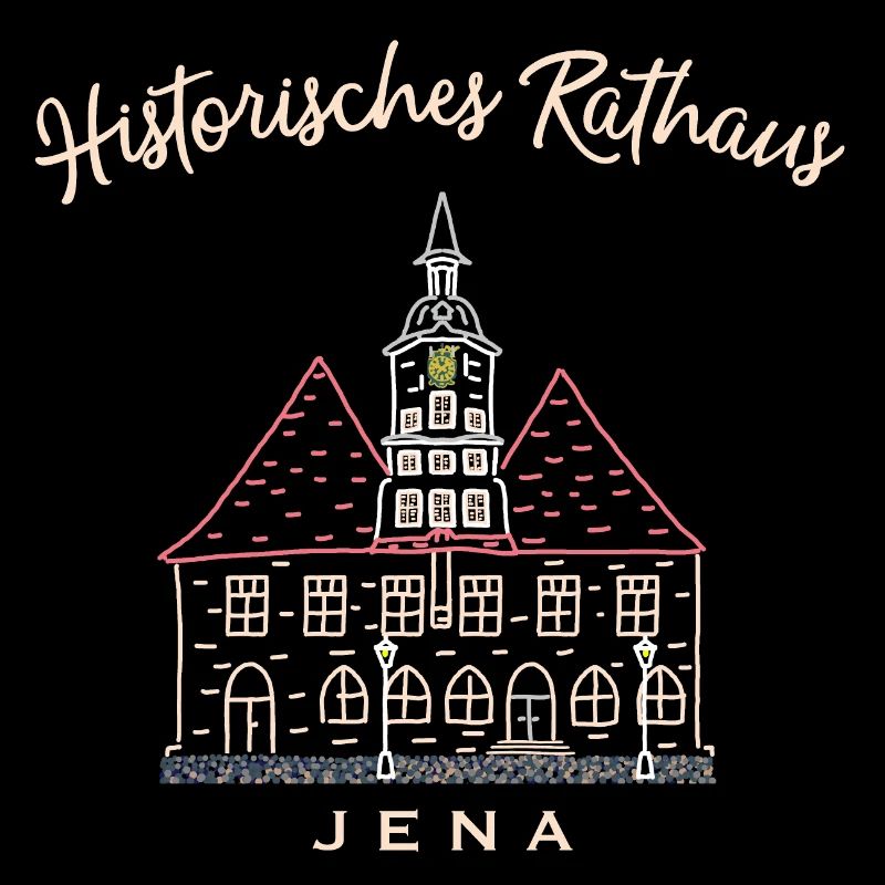Historic Town Hall Jena, Thuringia
