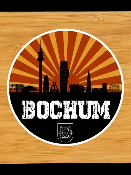 Bochum Retro Skyline