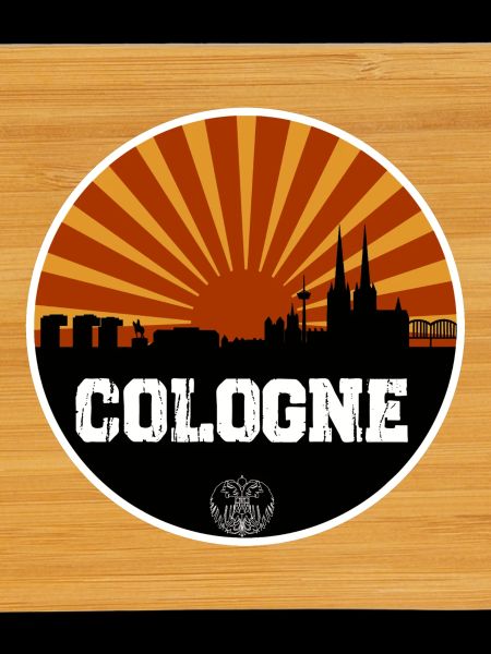 Cologne Retro Skyline