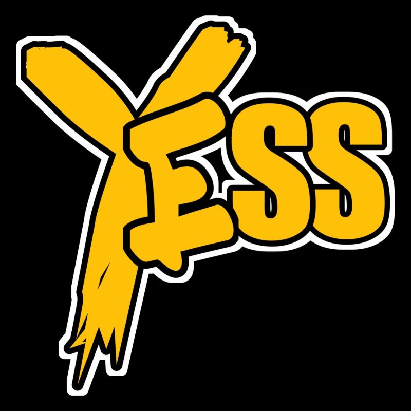 YES Jaune Pop Comic