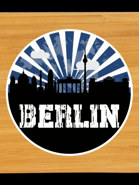 Berlin Skyline Blue Hour