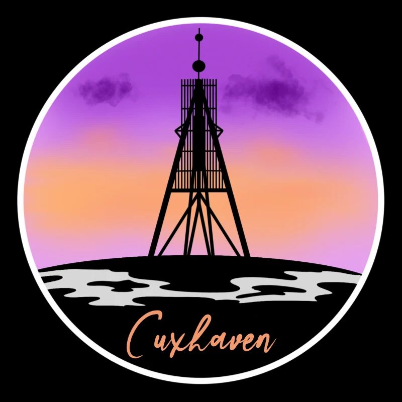 Cuxhaven Fine Skyline