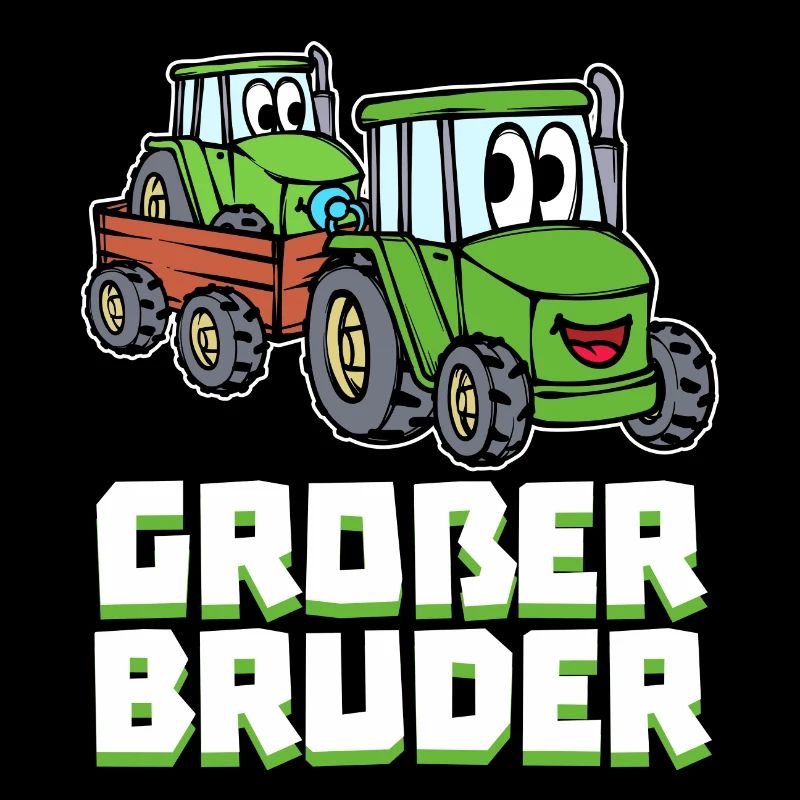 Fahrzeug Statement Traktor Landwirtschaft Biobauer