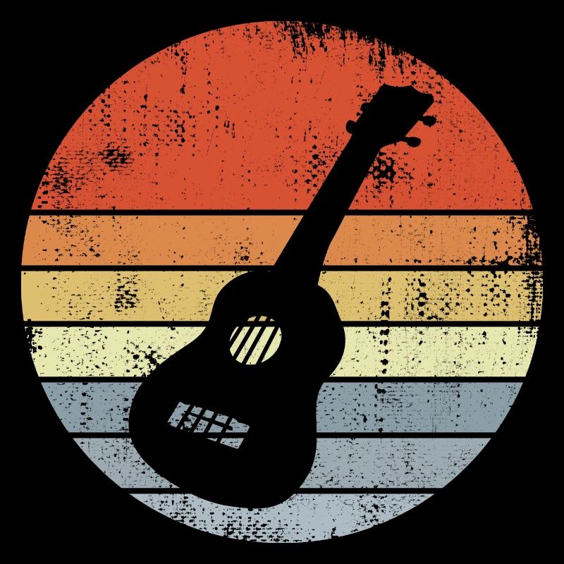 Vintage Ukulele Sketch