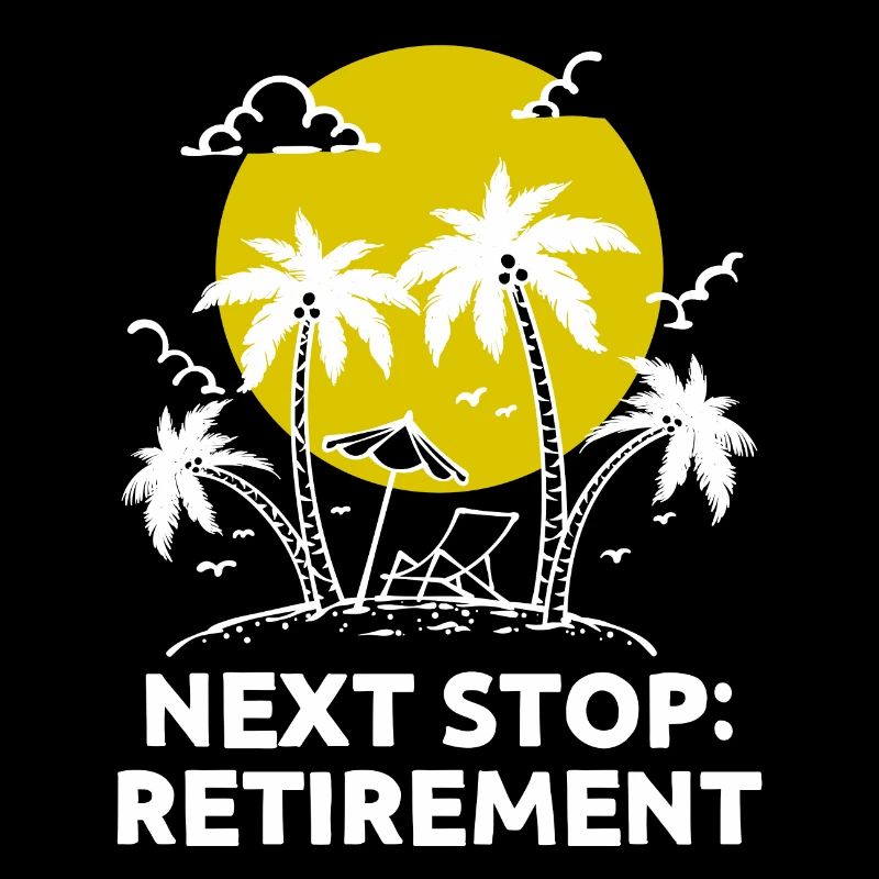 Ruhestand Statement Freizeit Abschied Pensionär