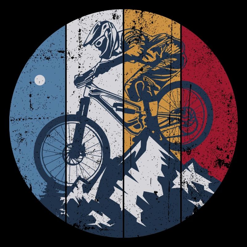 Ridge MTB Circle Graphic