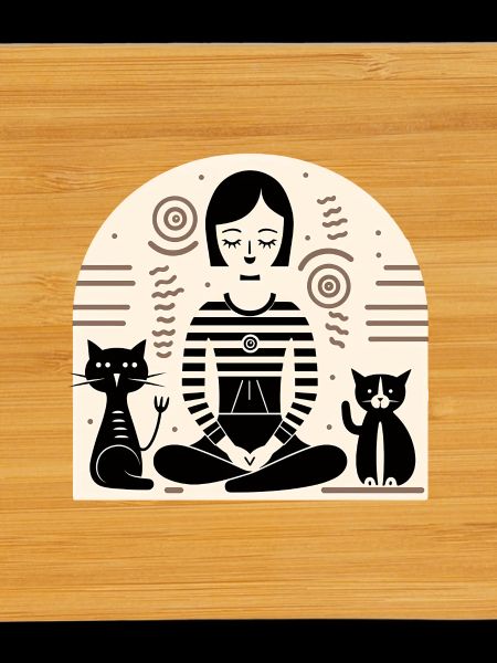 Yoga avec les chats