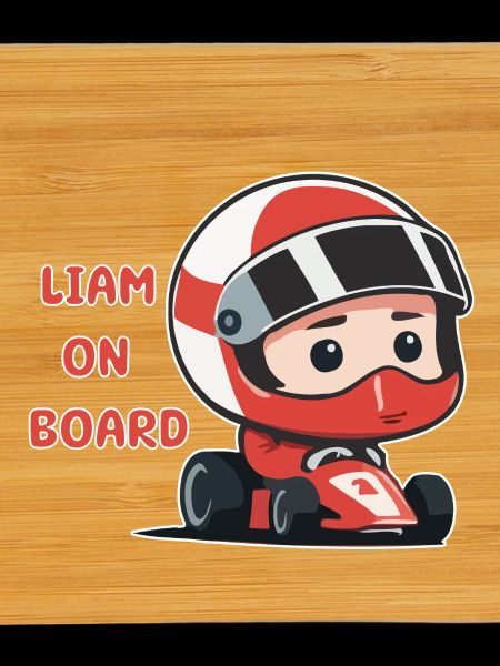 Liam on board