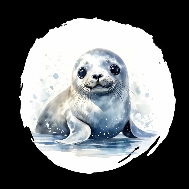 Aquarelle de sceau
