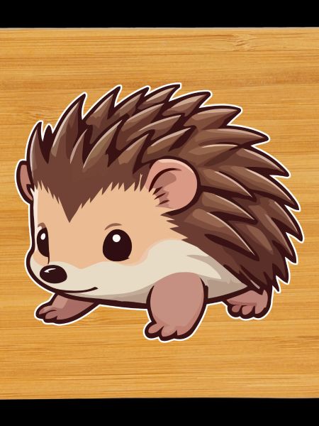 Mignon animal hérisson