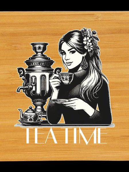 Samovar Tea Time Wife Gift