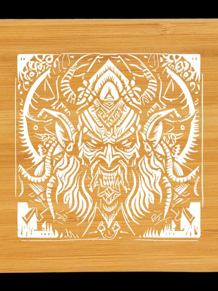 Demonic Devil on Pagan Tribal