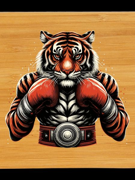 Tiger Boxer Fighter Boxing Gift