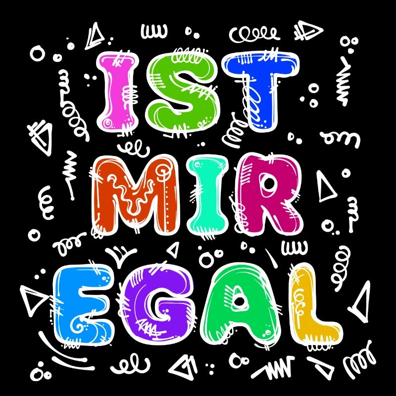 I don't care about relax statement indifferent attitude