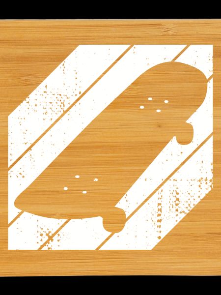 Skateboard Zeichnung