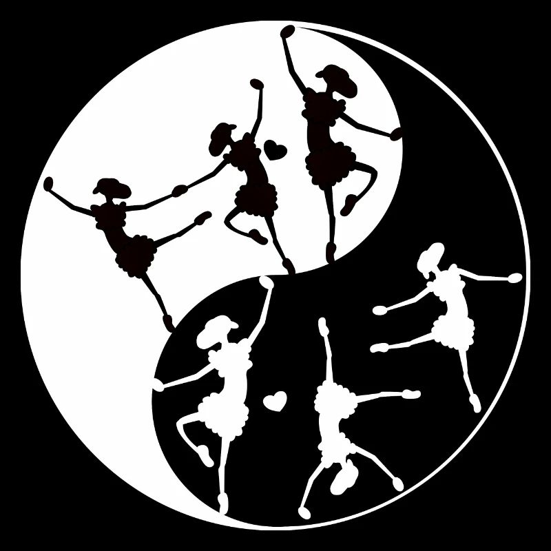 Ballet Dancing Yin Yang