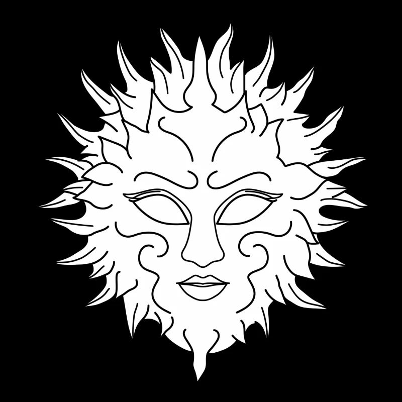 Weiße Sonne