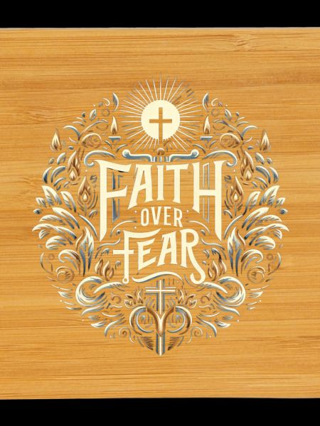 Faith Over Fear Ornament