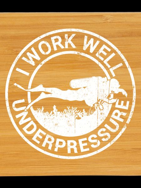Under Pressure Diver Emblem