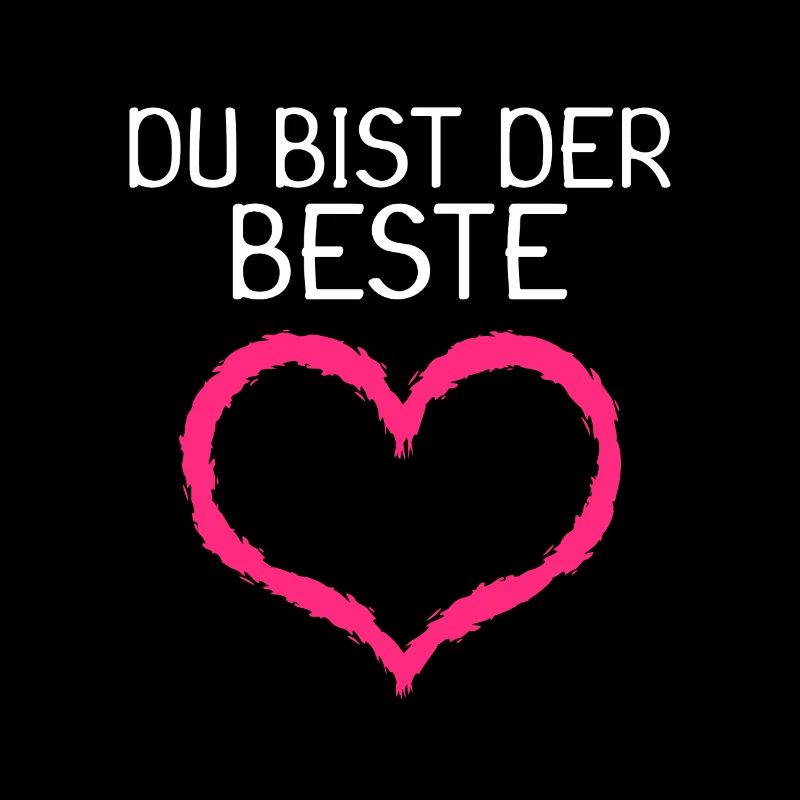 Du bist der Beste Herz Geschenk