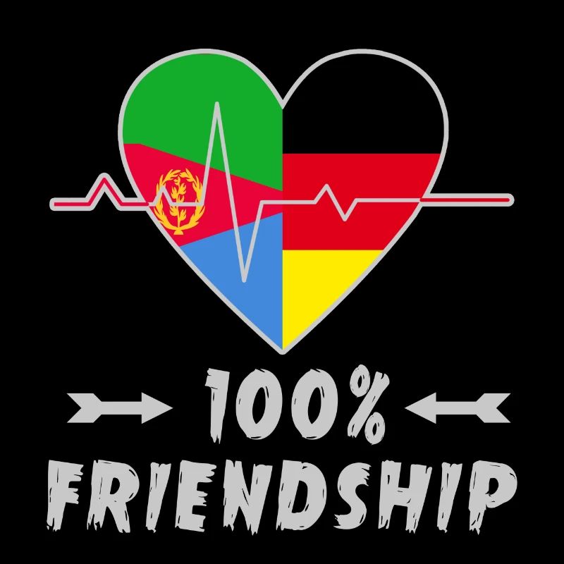 Eritrea and Germany 100% friendship