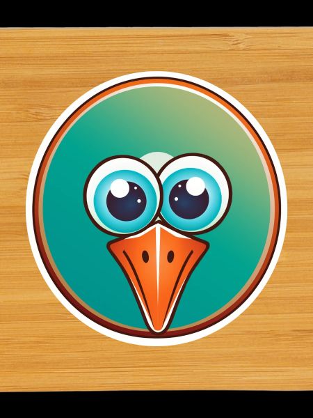 Oiseau tropical comique