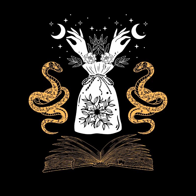 Moonlit Grimoire Serpent Hands