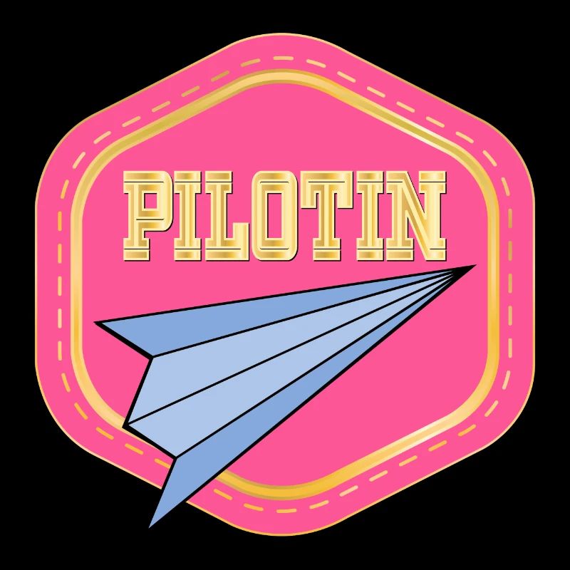 LUFTFAHRT PILOTIN - PAPIERFLIEGER