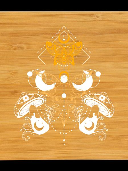 Ornate Geometric Mandala Crest