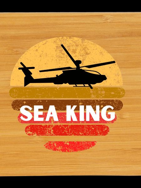 Hélicoptère Sea King Sunset