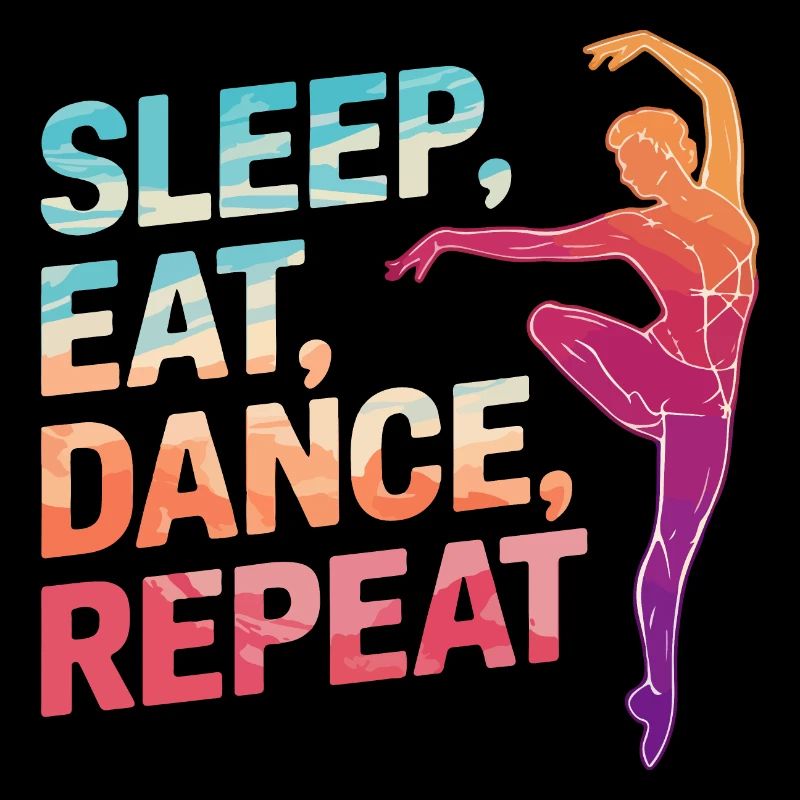 Dormir Manger Danse Répéter