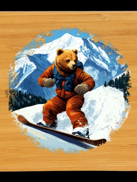 Bears Snowboard