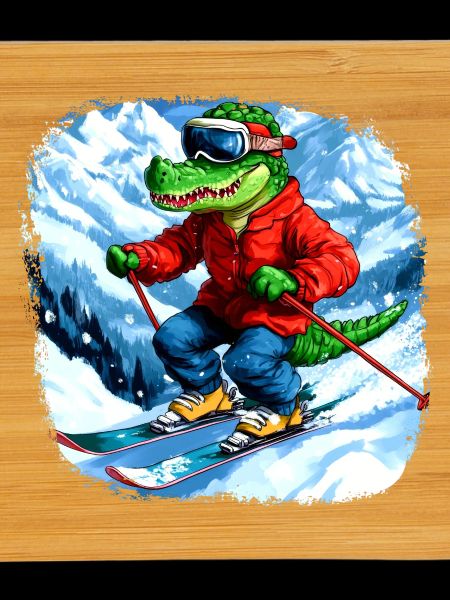 Crocodile Skier