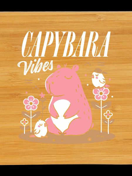Entspannte Capybara-Vibes