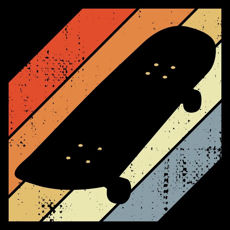 Skateboard Skizze