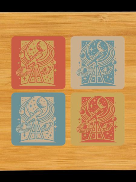 Astronomy Retro Design