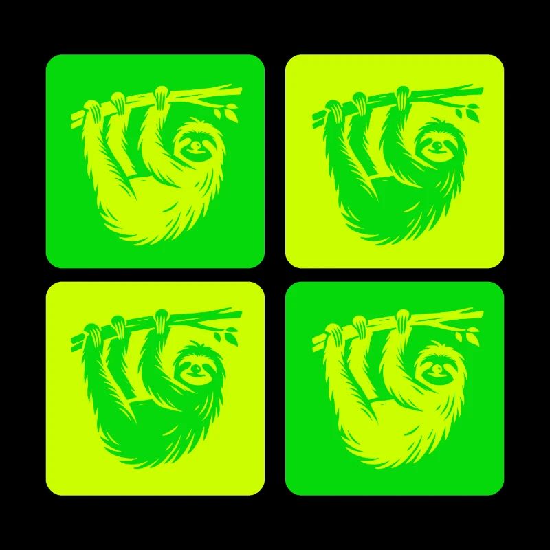 Relaxed sloth – take it easy