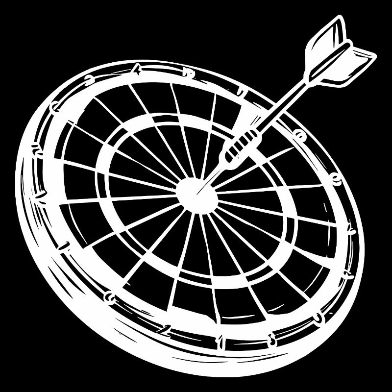 Dessin de fléchettes