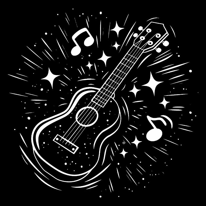 Ukulele Drawing