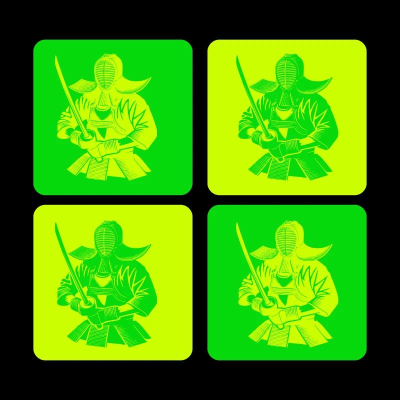 Pop Art Kendo Samurai