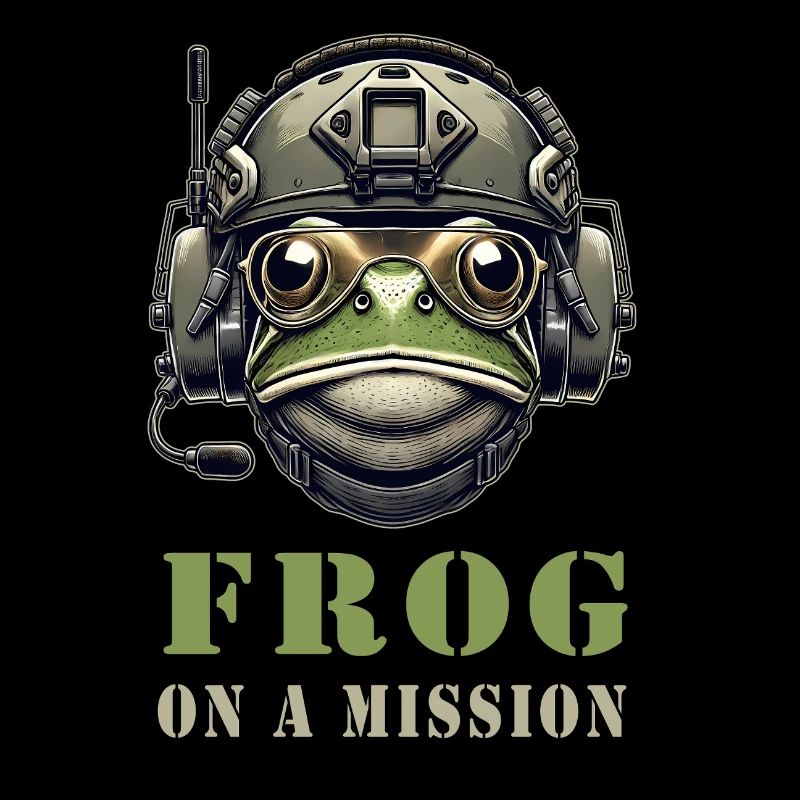 Grenouille militaire en action