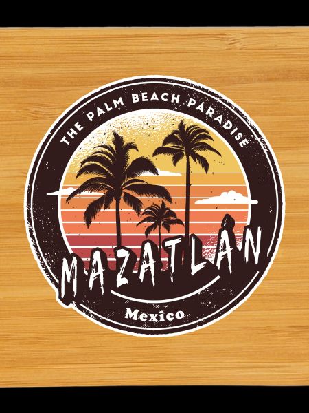 Mazatlán Mexico Sunset Design