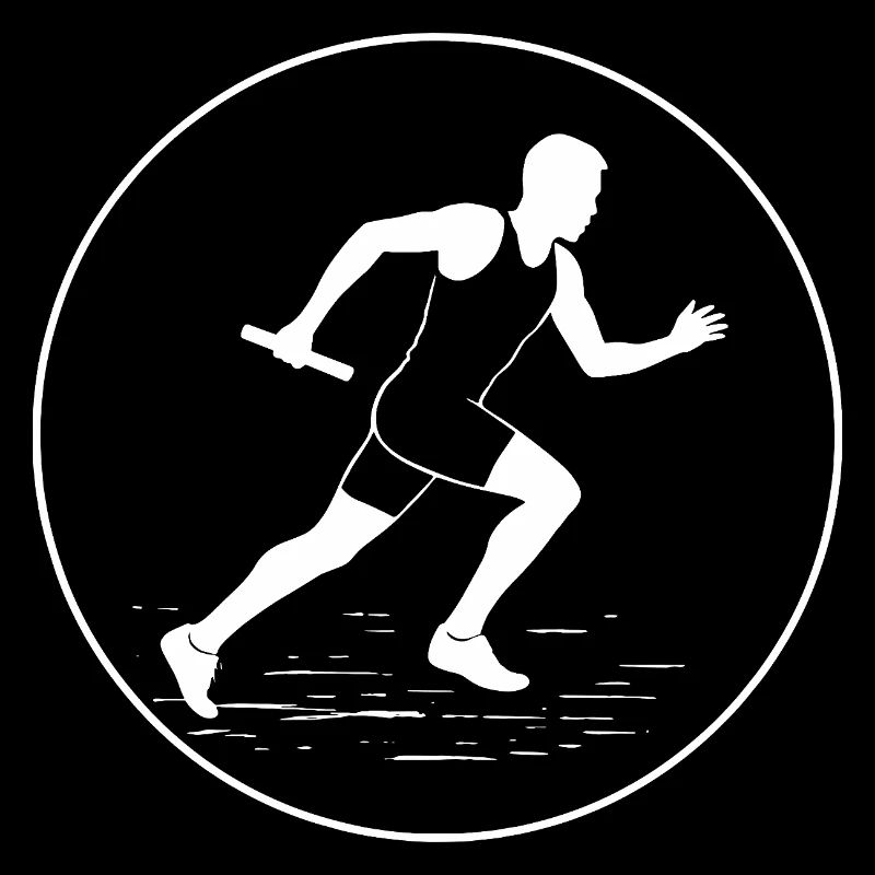 Passation de témoin dans un sprint