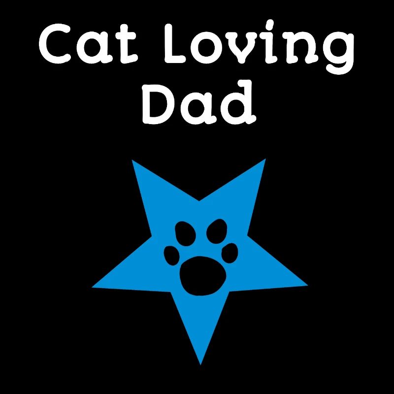 Cat loving Dad