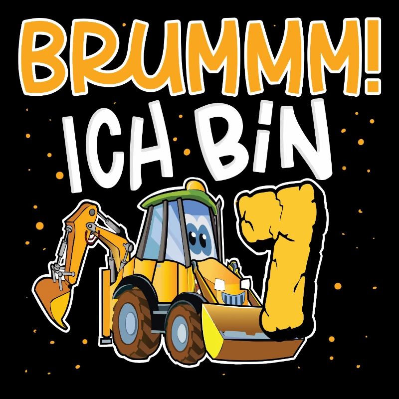 7. Geburtstag Bagger