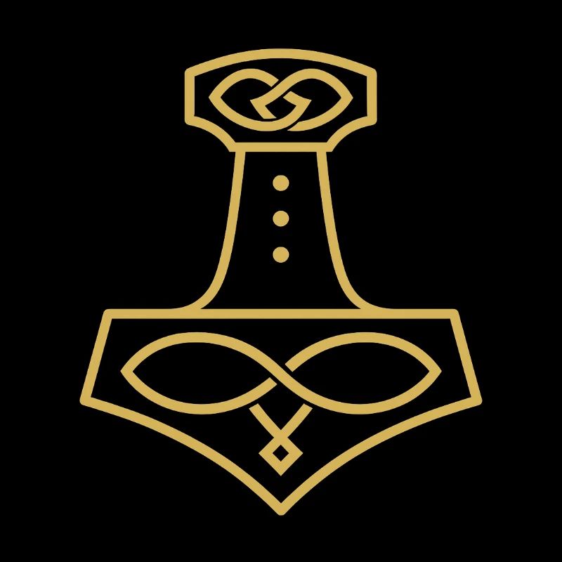 Thor's Hammer Mjölnir – Noble Norse Symbol