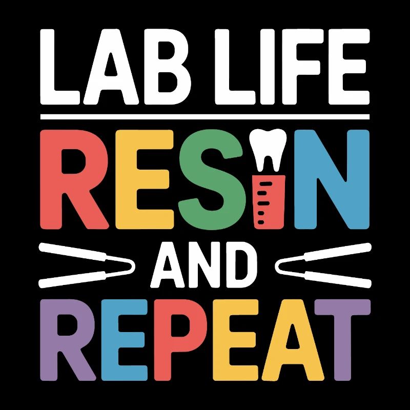 Dental Lab Technician Work Art 