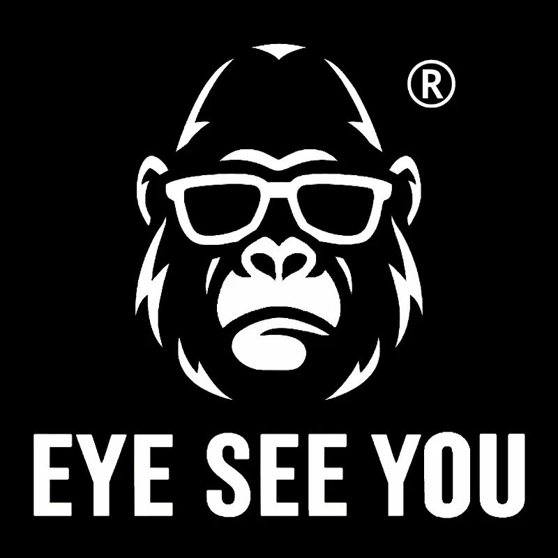 Gorilla with Sunglasses Eye See You