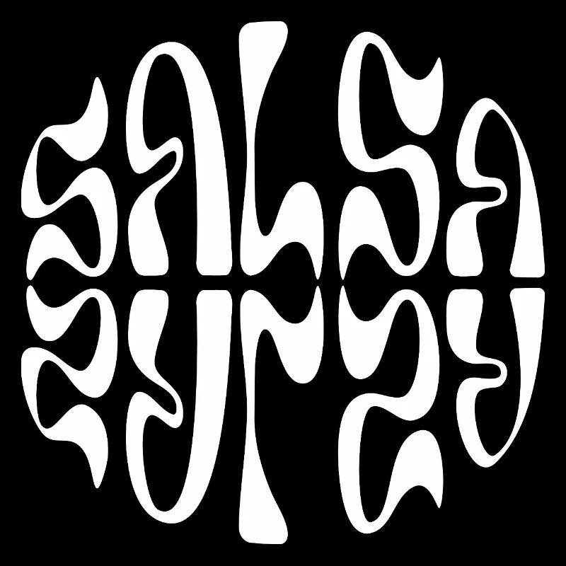 Salsa Pulse Circular Typography