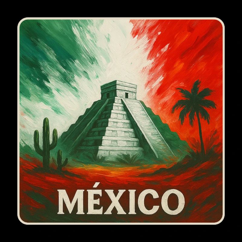 Mexico Pyramids Design